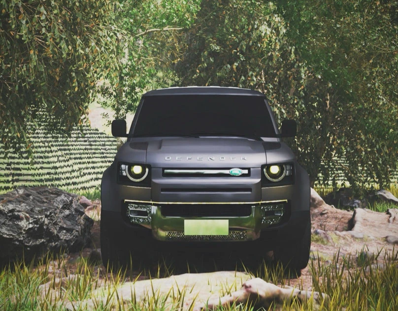 Defender Go vehicle 3D model