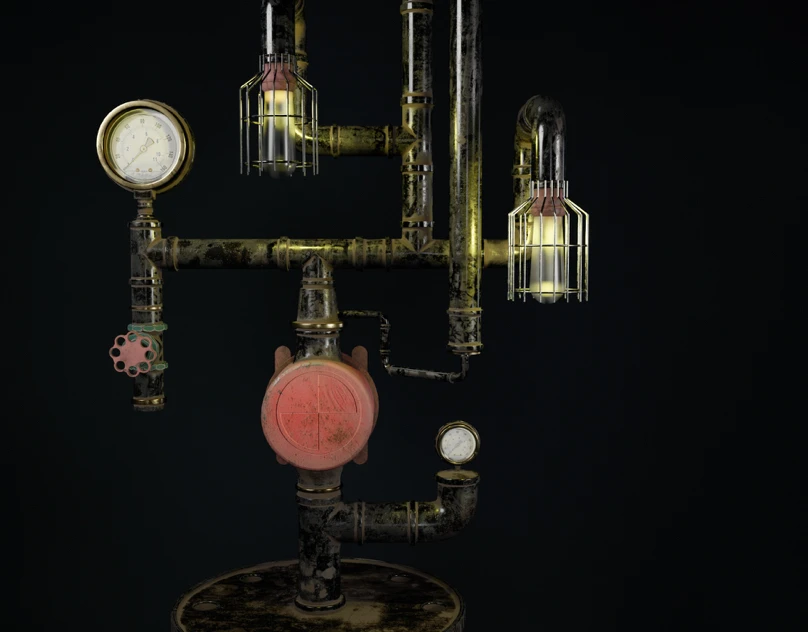 The Pressure Gauge 3D model